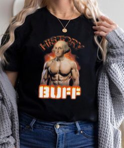 History buff George Washington photo design t shirt