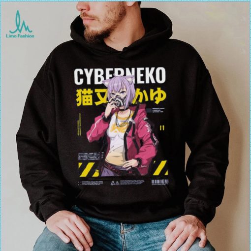 Hololive Japan Nekomata Okayu Cyber Neko Design Sweatshirt