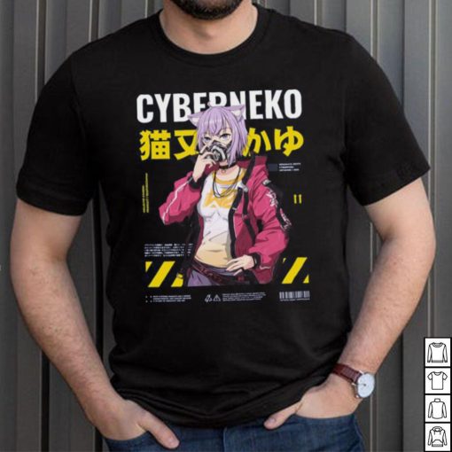 Hololive Japan Nekomata Okayu Cyber Neko Design Sweatshirt