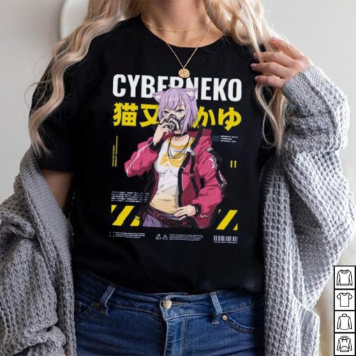 Hololive Japan Nekomata Okayu Cyber Neko Design Sweatshirt
