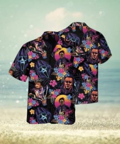 Horror Movie Retro Hawaii Unisex T Shirt Horror Movie