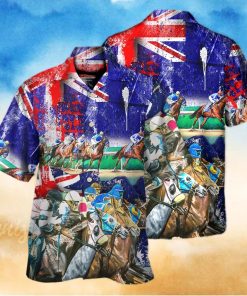 Horse Racing Australia Lover Hawaiian Shirt