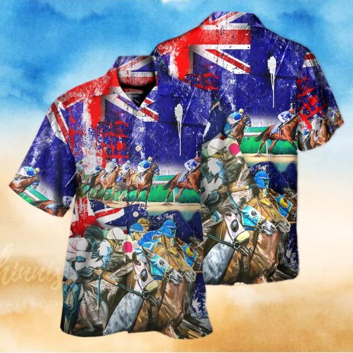 Horse Racing Australia Lover Hawaiian Shirt