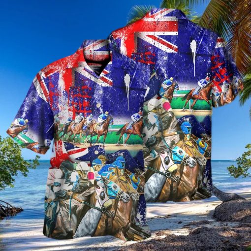 Horse Racing Australia Lover Hawaiian Shirt