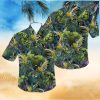 Nigeria Coat Of Arms Hibiscus Pattern Hawaiian Shirt