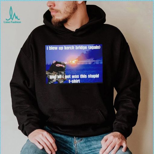 I Blew Up The Kerch Bridge (Again) And All I Got Was This Stupid T Shirt
