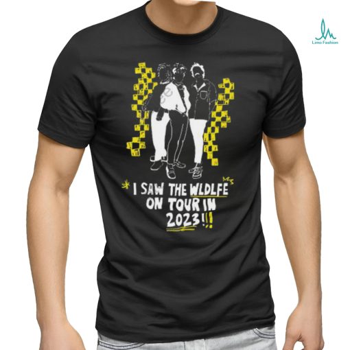 I Saw The Wldlfe On Tour In 2023 shirt