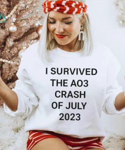 I Survived The Ao3 Crash Of July 2023 Shirt