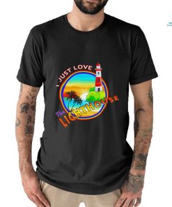 I just love The Lighthouse logo shirt