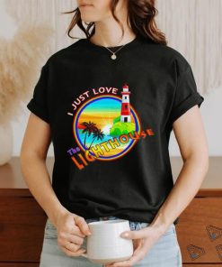 I just love The Lighthouse logo shirt