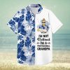 Aircraft On Coconut Forest 3D Hawaiian Shirt