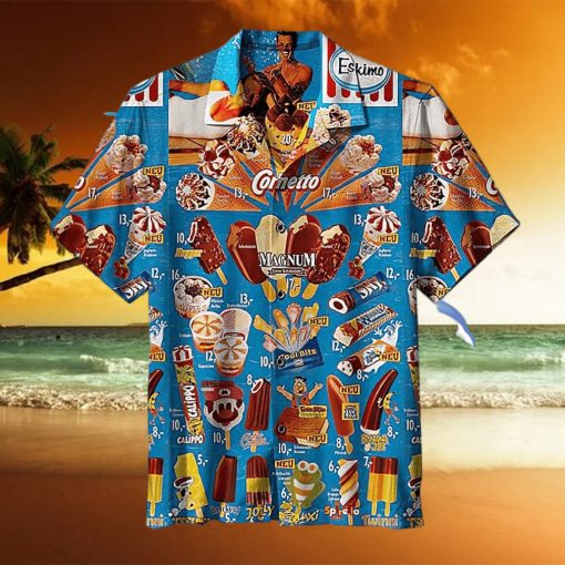 Ice Cream Hawaiian Shirt