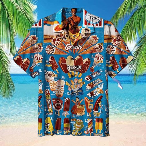 Ice Cream Hawaiian Shirt