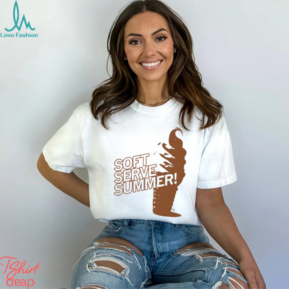 Ice Cream soft serve Summer art shirt Ice Cream soft serve Summer art shirt