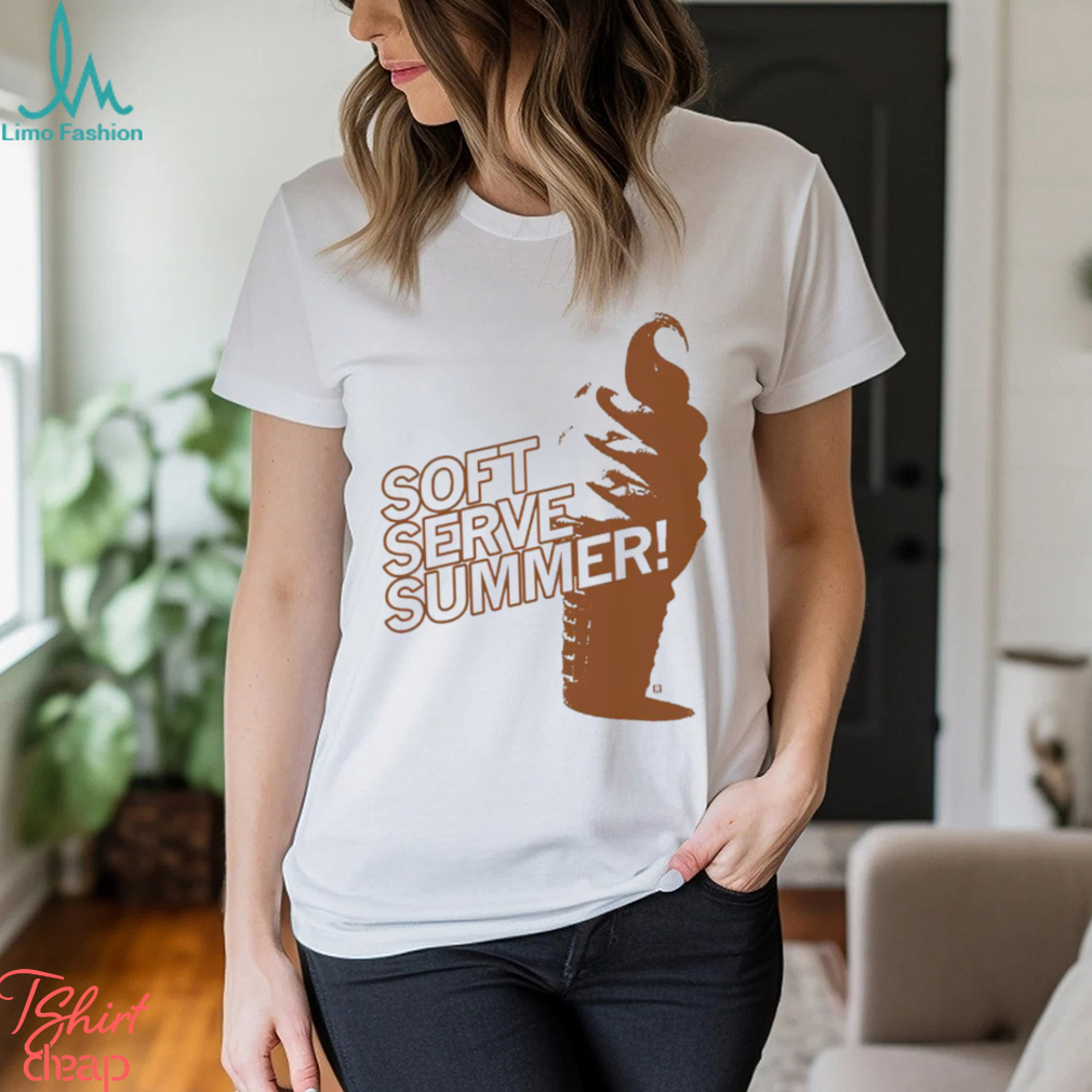 Ice Cream soft serve Summer art shirt Ice Cream soft serve Summer art shirt