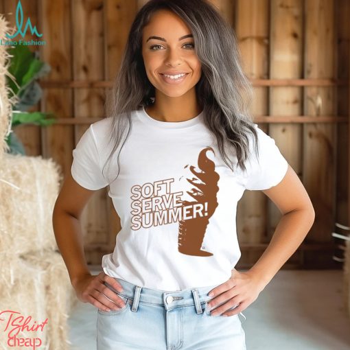 Ice Cream soft serve Summer art shirt