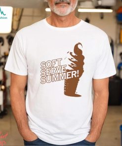 Ice Cream soft serve Summer art shirt