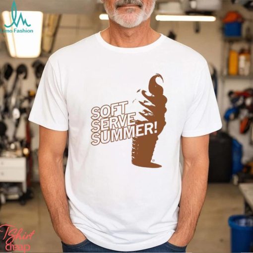 Ice Cream soft serve Summer art shirt