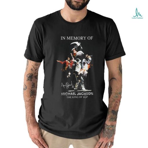 In Memory Of Michael Jackson 65th Anniversary 1958 – 2023 The King Of Pop T Shirt