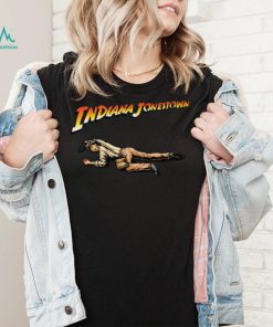 Indiana Jonestown Fall Down Design Sweatshirt