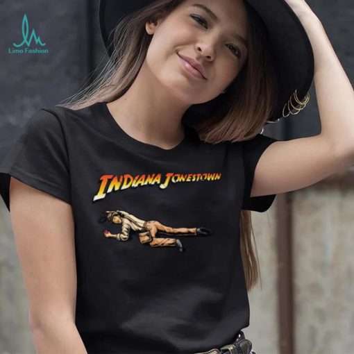 Indiana Jonestown Fall Down Design Sweatshirt