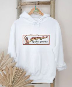 Indiana Stunt Spectacular Logo Indiana Jones Illustration Sweatshirt