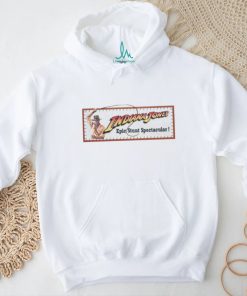 Indiana Stunt Spectacular Logo Indiana Jones Illustration Sweatshirt