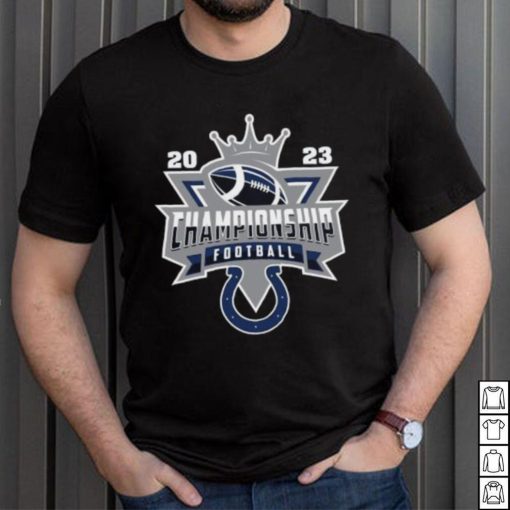 Indianapolis Colts 2023 Championship Football NFL logo T shirt
