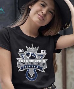 Indianapolis Colts 2023 Championship Football NFL logo T shirt