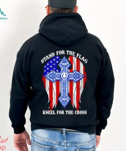 San Francisco 49ers Stand For The Flag Kneel For The Cross shirt, hoodie,  sweater, long sleeve and tank top