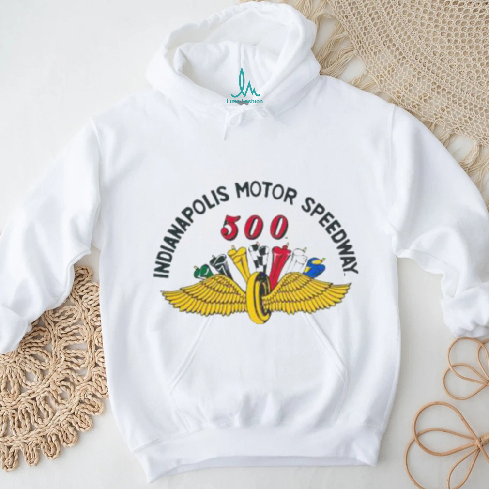 Indianapolis Motor Speedway 500 Ims Wing & Wheel Flags Shirt Indianapolis Motor Speedway 500 Ims Wing & Wheel Flags Shirt