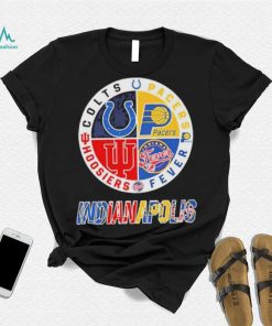 Indianapolis Sports Teams Shirt Colts Pacers Fever And Hoosiers