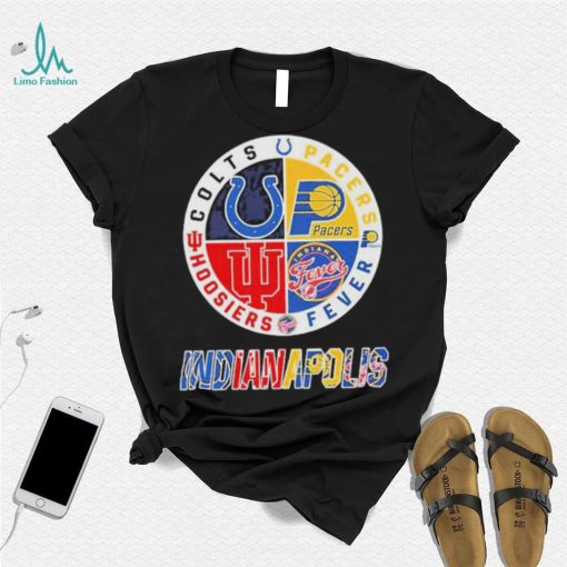 Indianapolis Sports Teams Shirt Colts Pacers Fever And Hoosiers