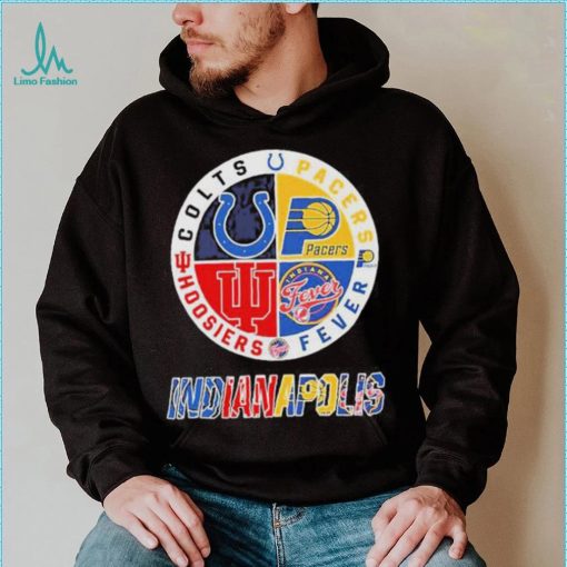 Indianapolis Sports Teams Shirt Colts Pacers Fever And Hoosiers