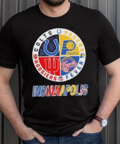 Indianapolis Sports Teams Shirt Colts Pacers Fever And Hoosiers