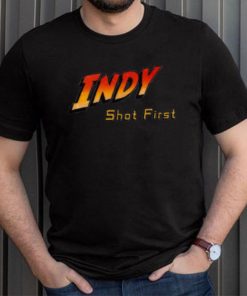 Indy Shot First Logo Indiana Jones Design Sweatshirt