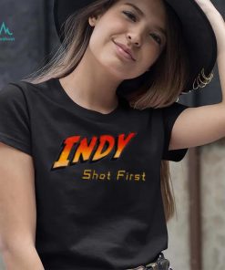 Indy Shot First Logo Indiana Jones Design Sweatshirt