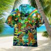 Bluey Hawaiian Shirt Characters Birthday Party Dad Family Shirt Fan Gifts