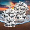 NCAA Virginia Mountaineers Hawaiian Shirt Palm Trees And Mountains Best Beach Gift