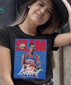 Isaiah Thomas Detroit Pistons NBA Slam Cover Tee Shirt
