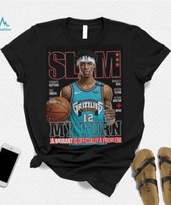 Ja Morant Memphis Grizzlies Slam Cover Tee Shirt