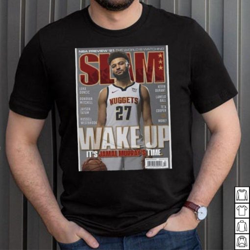 Jamal Murray Denver Nuggets NBA Slam Cover Tee shirt