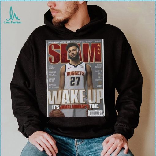 Jamal Murray Denver Nuggets NBA Slam Cover Tee shirt