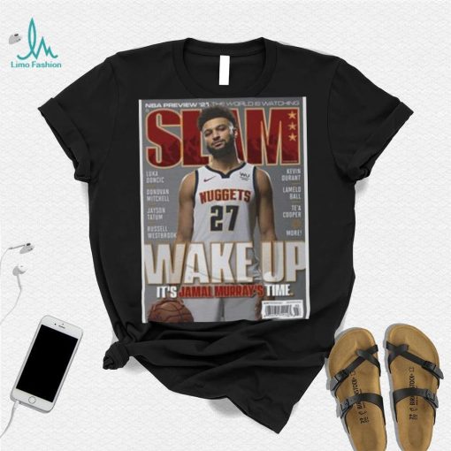 Jamal Murray Denver Nuggets NBA Slam Cover Tee shirt