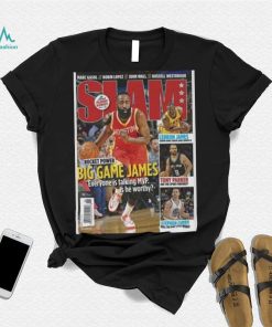 James Harden Houston Rockets NBA SLAM Cover Tee Shirt