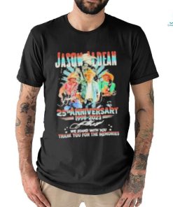 Jason Aldean 25th Anniversary 1998 2023 We Stand With You Thank You For The Memories Shirt