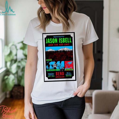 Jason Isbell Bend, OR Event Tour 2023 Poster shirt