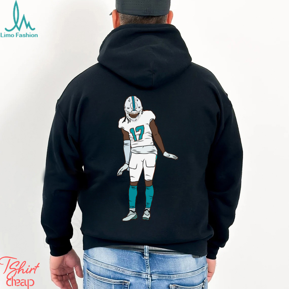 Jaylen Waddle Miami Dolphins football number 17 funny T-shirt, hoodie,  sweater, long sleeve and tank top