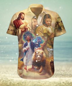 Jesus Hawaiian Shirts Unisex