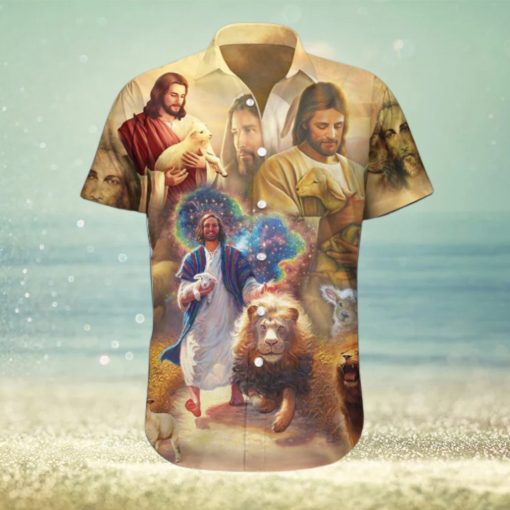 Jesus Hawaiian Shirts Unisex